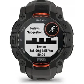 Garmin Instinct 3 Solar 50 mm Schwarz / Kohle