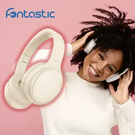 Fontastic drahtloser Kopfhörer "Tonic" mit ANC, creme
