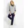 bonprix Twill Treggings Schlupfhose Blau 52