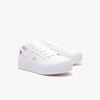Lacoste ZIANE PLATFORM 124 1 Cfa Gr. 36, pink (wht, lt pnk) Schuhe Sneaker