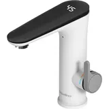 Esip - Wasserhahn Bad mit Durchlauferhitzer led Digitalanzeige Waschtischarmatur IPX4 Wasserdicht Waschbeckenarmaturen Warm und Kalt Einhebelmischer
