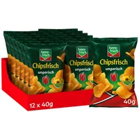 Funny-Frisch Chipsfrisch ungarisch, 12er Pack (12 x 40 g)