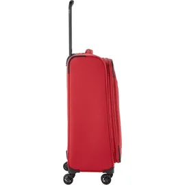 Travelite Chios 4 Rollen Kofferset 3-teilig mit Dehnfalte rot