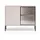 petits-meubles Buffet Paige 107 cm Kaschmir/Schwarz