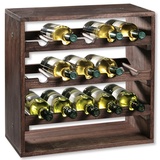 KESPER Weinregal, Braun, - 50x25x50 cm,