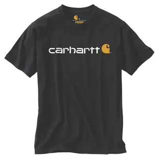 CARHARTT Core Logo T-Shirt S/S - Black - M