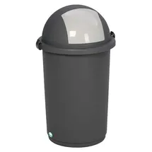 Proregal Robuster Abfallbehälter 50 l Grau