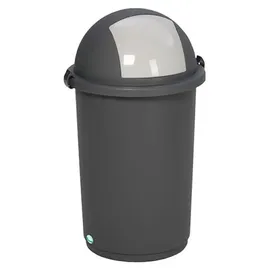 Proregal Robuster Abfallbehälter 50 l Grau