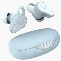 In-Ear Bluetooth Kopfhörer Kabellos TWS 6 h Laufzeit IPX4  Twins Move (Hellblau) 