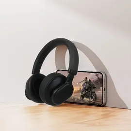 forcell F-AUDIO Kabellose Over-Ear-Kopfhörer ANC Touch Beat Bluetooth Kopfhörer 500mAh Schwarz