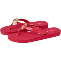 Tommy Hilfiger Damen Crelina Flip-Flop, Rot/Ausflug, einfarbig (Getaway Solids), 37.5 EU - 37.5 EU