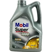 5L Mobil Super 3000 X1 5W-40 Motoröl passend für VW 502.00 505.00 MB 229.3 Porsche A40