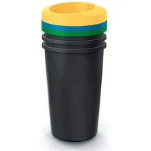KEDEN Satz von 3 Recycling-Behältern mit je 45L KEDEN.