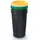 KEDEN Satz von 3 Recycling-Behältern mit je 45L KEDEN.