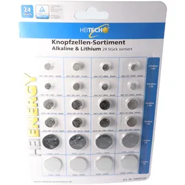 Heitech Knopfzelle 24 St.