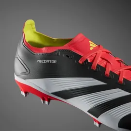 adidas Predator League FG Core Black / Cloud White / Solar Red 44 2/3