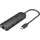 Vention USB-C Dock 3xUSB 2.0 RJ45 Micro-B Hub TGOBB 0.15m, Schwarz