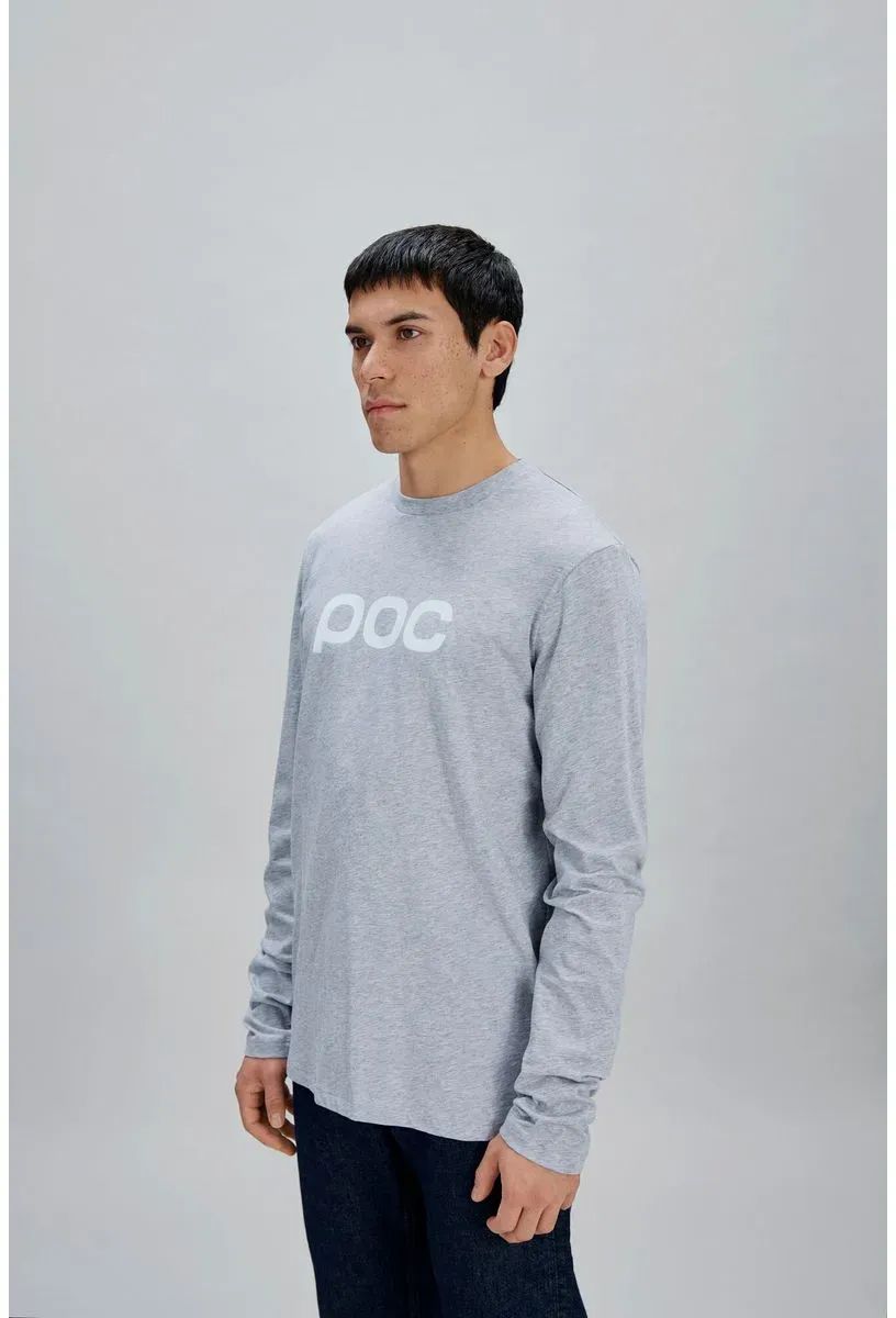 POC Long Sleeve Tee grey melange (1044) XXL