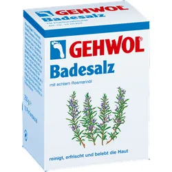 Gehwol Rosmarin Badesalz Portionsbeutel 10X25 g