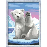Ravensburger Malen-nach-Zahlen Hallo, kleiner Eisbär! mehrfarbig