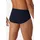 SCHIESSER Slip unifarben blau XXL 4er Pack