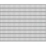 FA-Bausysteme Doppelstabmattenzaun 250 x 203 cm Anthrazit