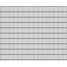 FA-Bausysteme Doppelstabmattenzaun 250 x 203 cm Anthrazit