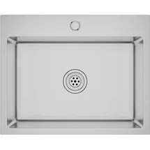 vidaXL Handgemachte Einbauspüle Edelstahl - vidaXL