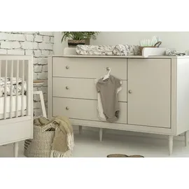 Pinio Wickelkommode ¦ beige ¦ Maße (cm): B: H: 90,4 T: 52.8
