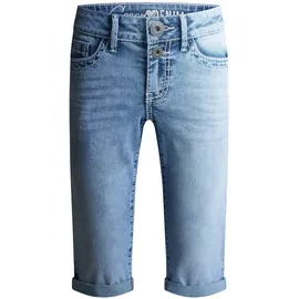 Soccx Damen, Capri Jeans, SU:MI regular fit, sun and sand Blue, 33 - 33W