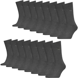 Business Socken 8 Paar weich Herren - Classic Socks grau 39/42