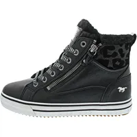 Mustang Damen High-Top Sneaker Schwarz