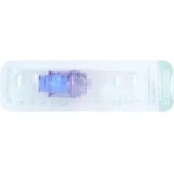 SAFEFLOW Membranventil nadelfr.m.Verlängerung blau 1 St.