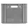 Buri Aufbewahrungsbox E3 60 x 40 x 30 cm 2-tlg. grau