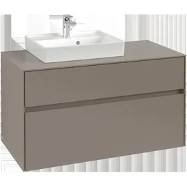 Villeroy & Boch Waschbeckenunterschrank Collaro 100 x 54,8 x 50 cm Wine Red