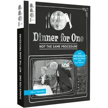 Frechverlag Krimi al dente - Dinner for One: Not The Same Procedure. Krimidinner für 2-7 Personen- Das offizielle Krimi-Erlebnis zum Kult-Sketch- Krimispiel für Zuhause- Komplett-Set für das perfekte Krimi Dinner