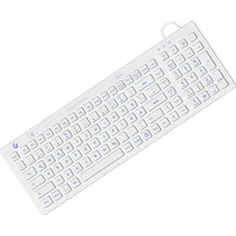 KeySonic KSK-6031 INEL-WH, Weiß USB, DE (60886)