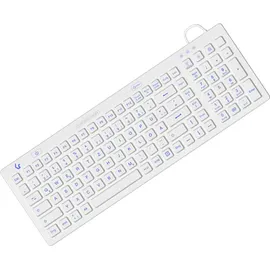 KeySonic KSK-6031 INEL-WH, Weiß USB, DE (60886)