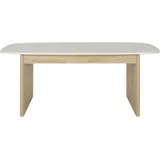 Gami Ausziehbarer Rechteckiger Tisch mit 1 Ausziehplatte