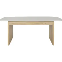 Gami Ausziehbarer Rechteckiger Tisch mit 1 Ausziehplatte