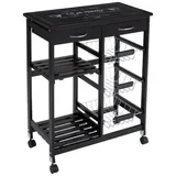 Atmosphera Créateur d'intérieur Küchenwagen in schwarz