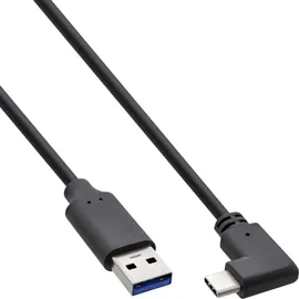 InLine USB-C auf USB-A 0,5 m Schwarz
