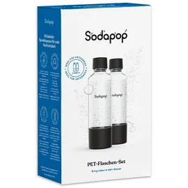Sodapop PET-Flasche 2 x 0,85 Liter schwarz