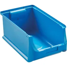 elc logistik-center Sichtbox Kunststoff 355x205x150 mm blau