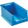 elc logistik-center Sichtbox Kunststoff 355x205x150 mm blau