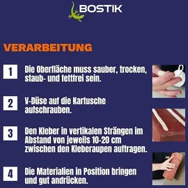 Bostik Montagekleber Mamut Glue 6 x 450 g