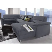 sit&more Wohnlandschaft inklusive Boxspring/Federkern-Polsterung, wahlweise mit Bettfunktion, frei im Raum stellbar