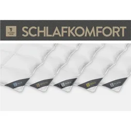 SPESSARTTRAUM Daunendecke Bronze normal, Daunen 10% Federn 155x200 cm