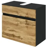 Held Waschbeckenunterschrank Lucca 60 x 55 x 35 cm Braun