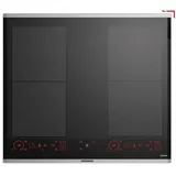 Grundig GIEI 638470 HX Autarkes Induktionskochfeld 58 cm Edelstahl vorne hinten
